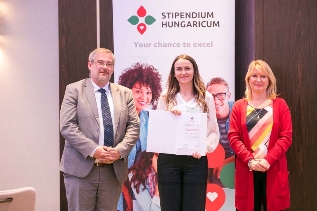 Stipendium Hungaricum Welcome Event – Interview with Kristi Sanxhaku