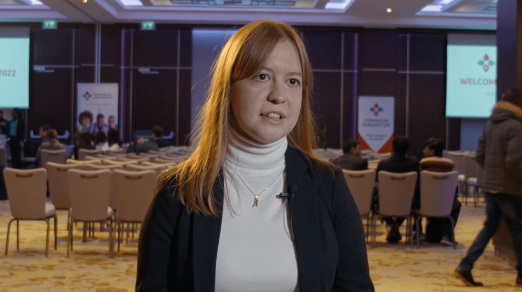 Message of the Stipendium Hungaricum Award of Excellence winners – Anna Brezovskaia